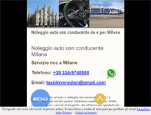 Tablet Screenshot of ncc-milano.it